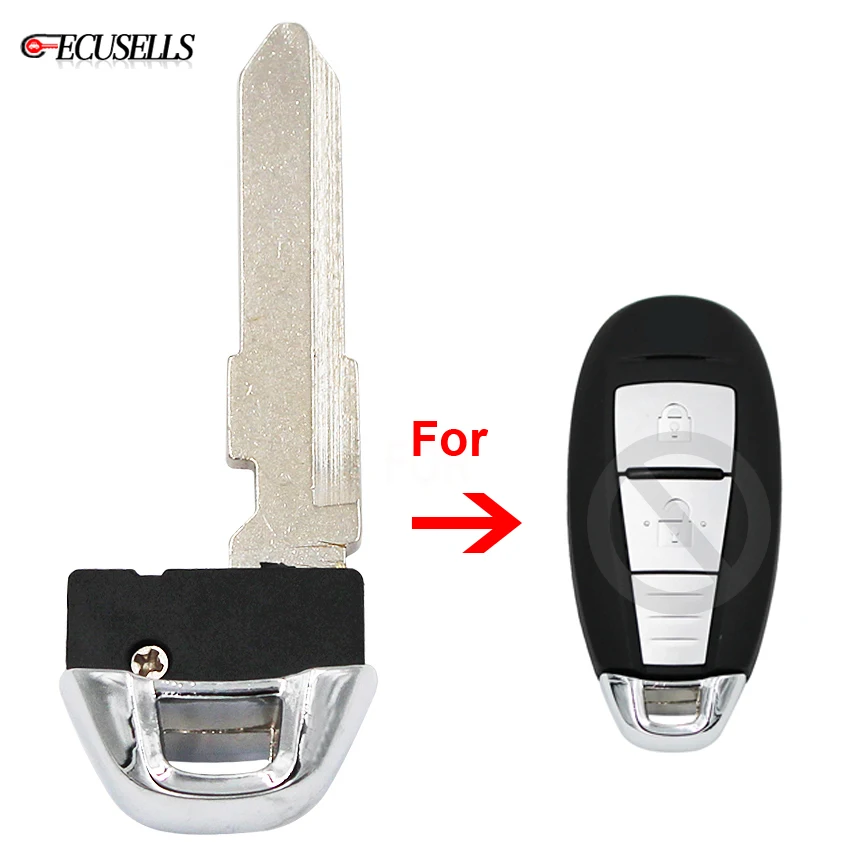 

Smart Card Insert Key Uncut Blade Remote Small Key for Suzuki Swift SX4 Vitara S-Cross