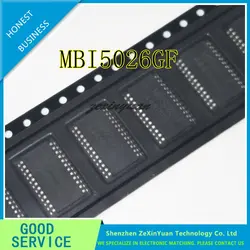 50 шт./лот новый оригинальный MBI5026GF MB15026GF MBI5026 SOP24 16-бит постоянный ток светодиодный чип водитель