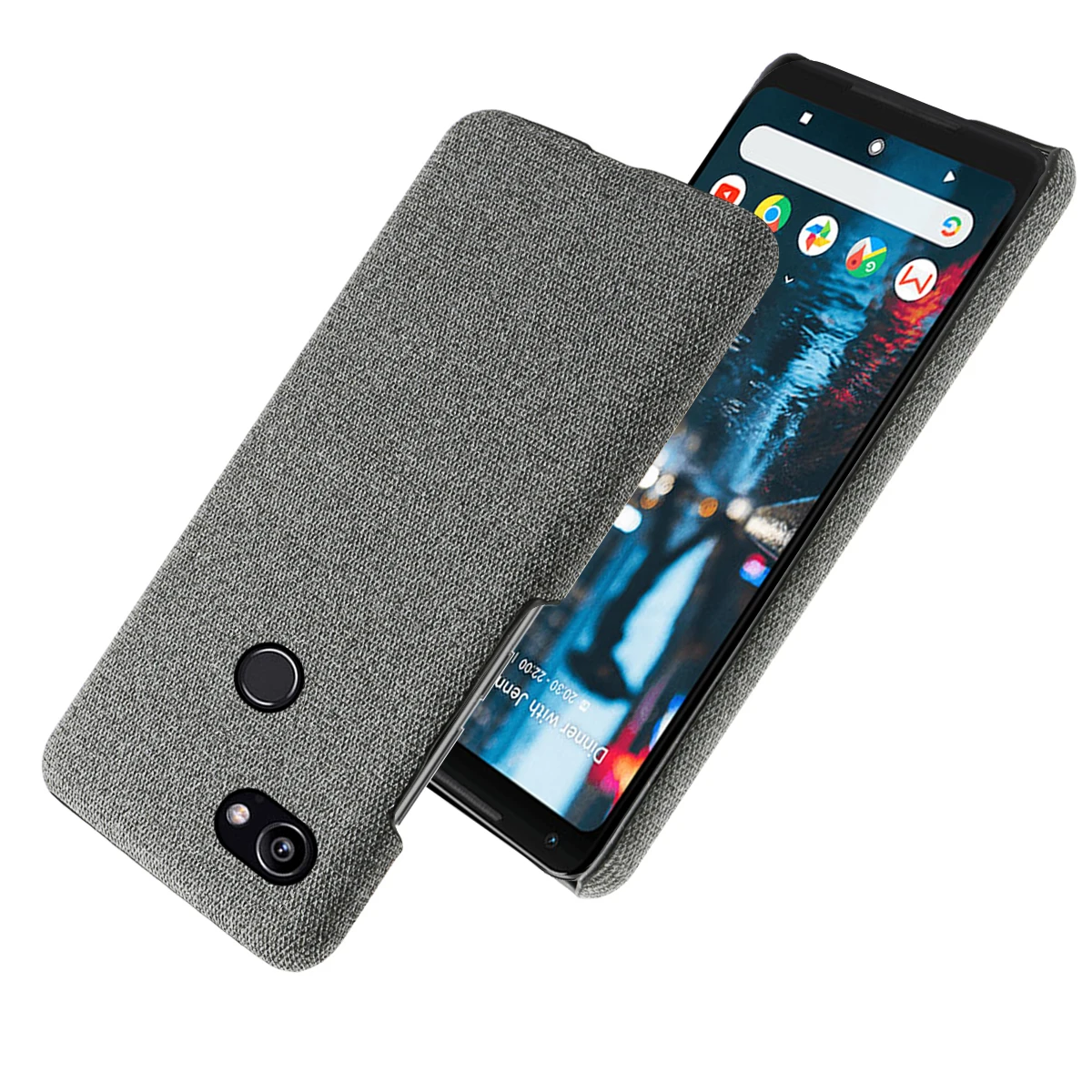 Для Google Pixel 3 3 XL 2 2 XL чехол Ретро тканые ткани против царапин тонкий ПК Жесткий Чехол для Google Pixel 3A 3A XL 4 XL чехол
