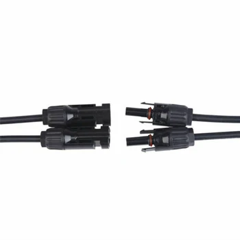 

T Splitter Cable Connector Automatic lock Repair Accessories 30cm 1 Pair