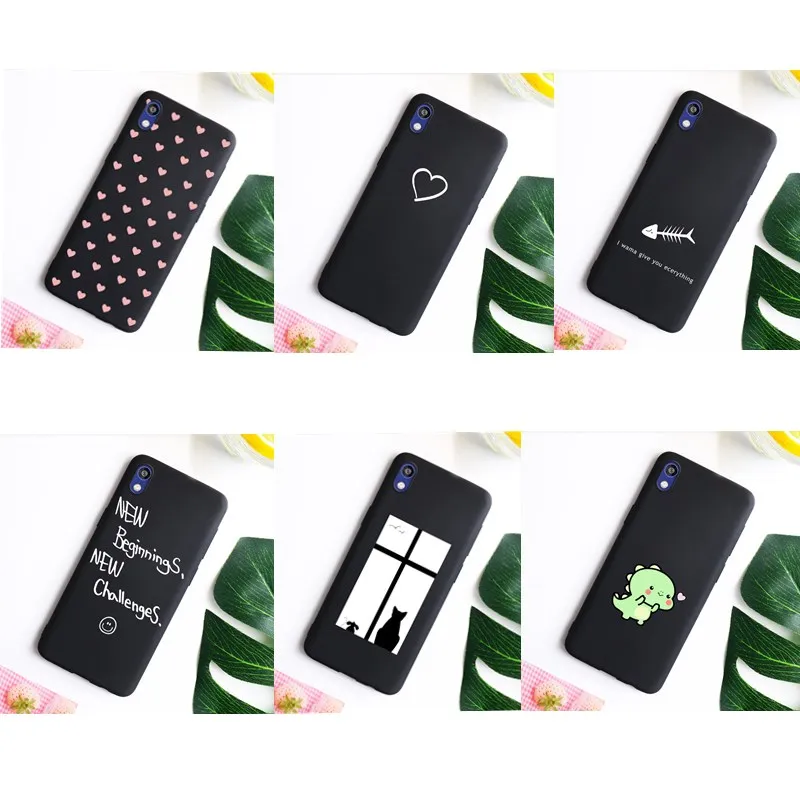 Cartoon love Heart phone case for Huawei y5 2019 honor 8s 8 lite p30 p20 pro p10 p8 p9 2017 Candy Soft balck Cover |