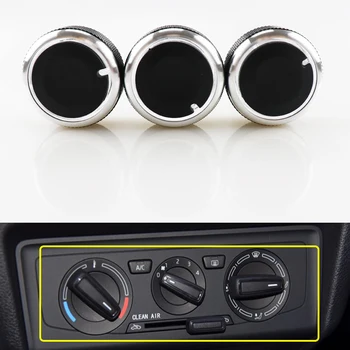 

3Pcs/set Air Conditioning Knob A/C Heat Control Switch Button Cover For Toyota YARIS VIOS VITZ Vela ECHO XP10 SCION XB Celica
