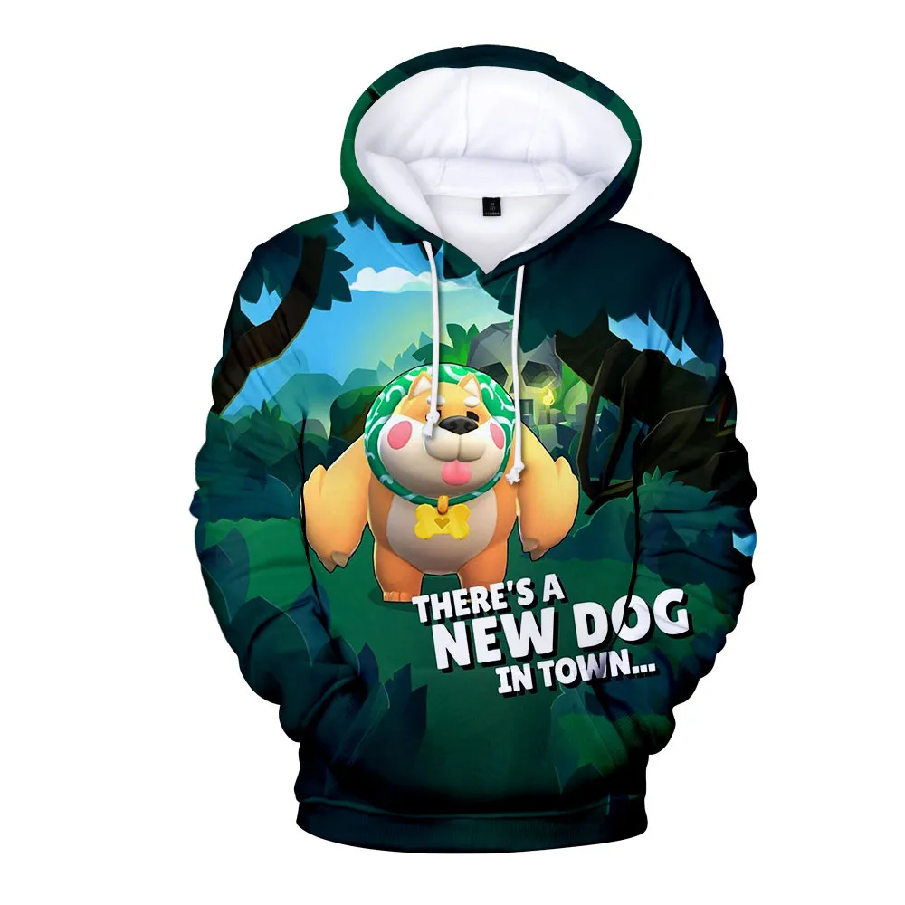 3 To 12 Years Kids Hoodies Shooting Game 3D Printed Hoodie Sweatshirt boys girls Harajuku Cartoon Jacket Tops Teen Clothes