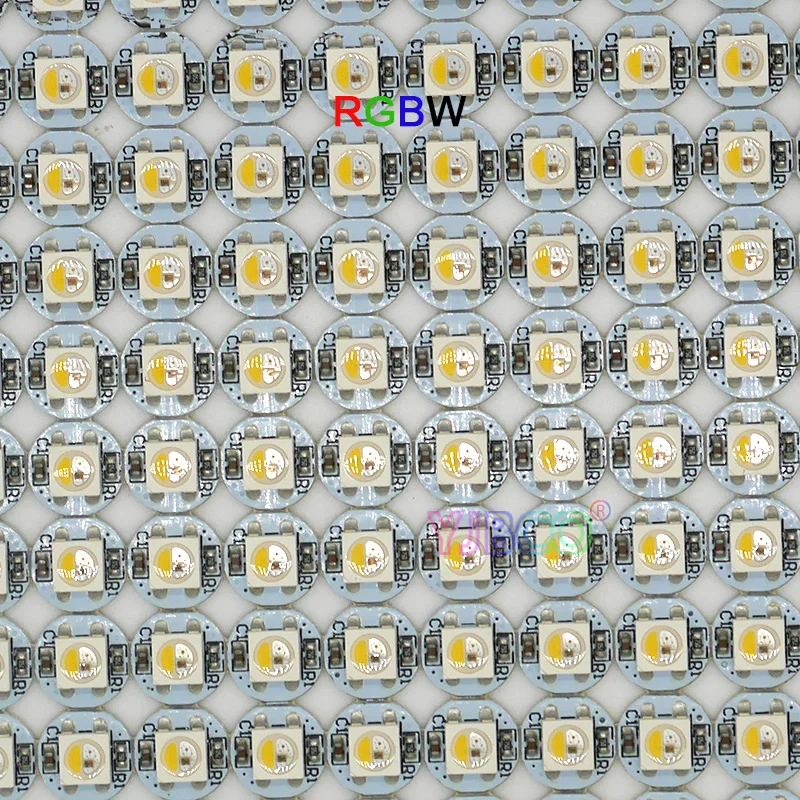 100 шт. SK6812 IC встроенные 5050 SMD RGB DC5V светодиодная плата радиатор RGBW/RGBWW светодиодные