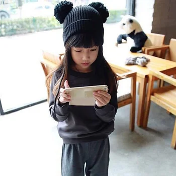 

Winter Warm Crochet Knit Hat Beanie Cap Soft Stretch Knitted Hats Toddler Kids Girl Boy Baby Infant