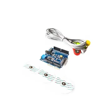 

ECG/EKG/EMG Shield for Arduino with Cables and Electrodes