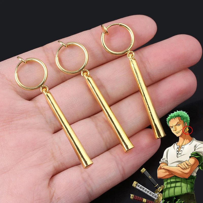 Sgホットゴールデンアニメワンピースサウロン耳cilpボア ハンコックスネークルフィイヤリングdropear女の子コスプレの宝石類のギフト Drop Earrings Aliexpress
