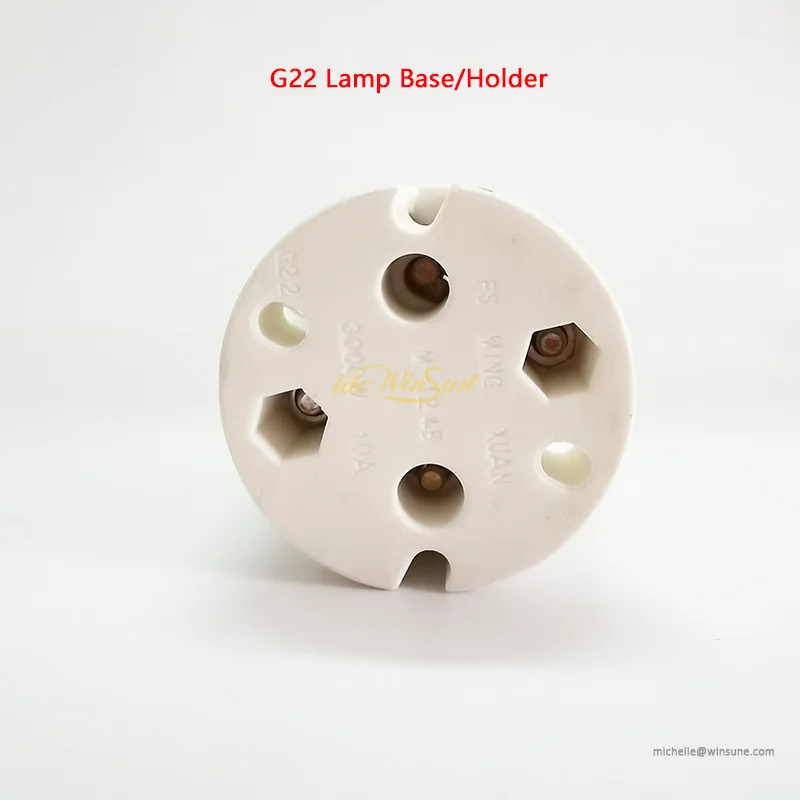 G22 LAMP BASE LAMP HOLDER STAGE LIGHT 575W BEAM MOVING HEAD LIGHT LAMP HOLDER