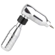 ABVP аудио интерфейс может поворачиваться Татуировка тату машина Перманентный боди-арт инструменты для рисования серебро