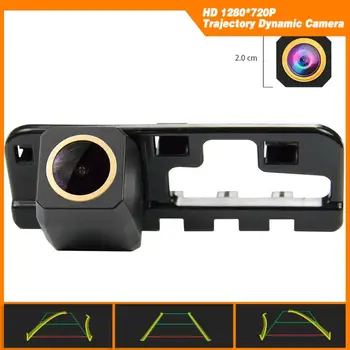 

Trajectory Dynamic Parking Line HD 1280x720p Golden Camera Rear View Reversing Backup Camera for Honda Civic 2009/ Acura CSX