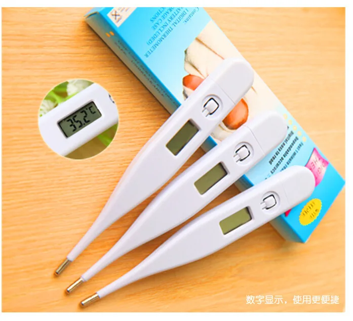 Digital LCD Heating Baby Thermometer Tools High Quality Kids Baby Child Adult Body Temperature Measurement