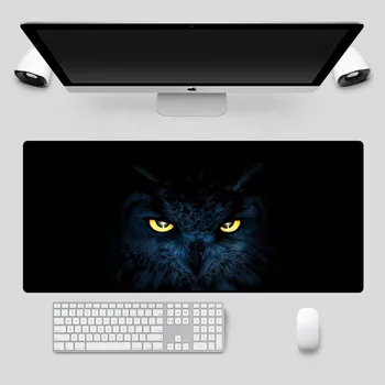 

Mairuige Large Mouse Pad Animal Owl Pattern Mouse Pad Computer Notebook Office Keyboard Computer Gaming Mouse Pad Desk Mat