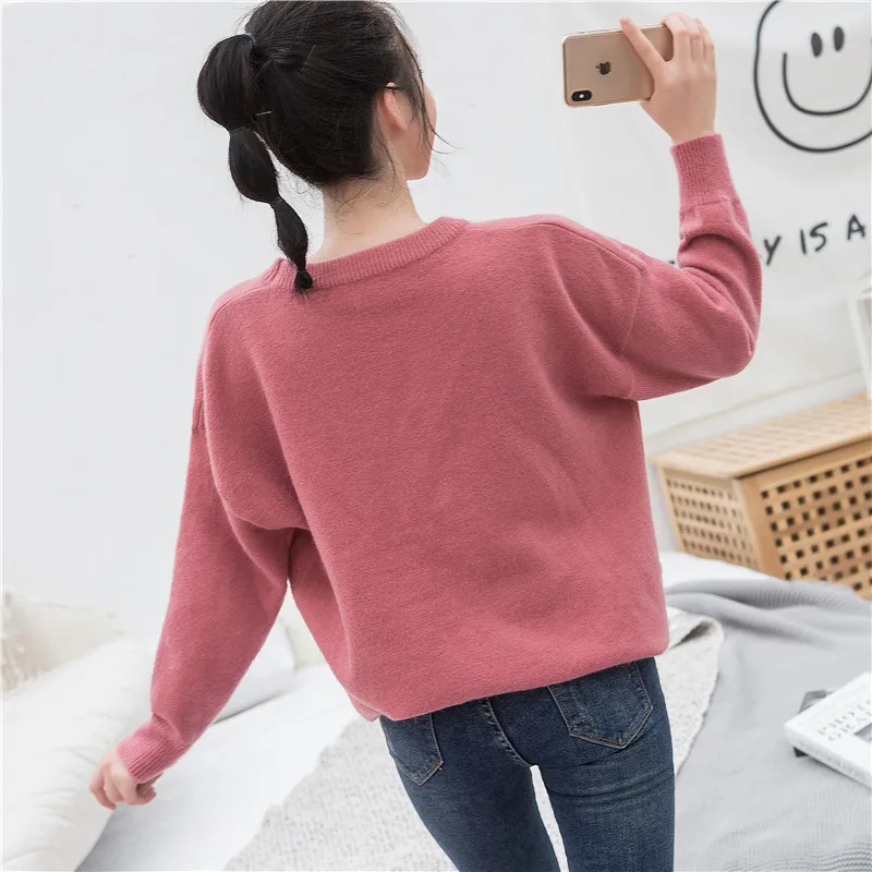 Roupas femininas женские пуловеры желтый свитер Джемперы карамельного цвета Harajuku шикарный короткий свитер витая тяга v-образным вырезом