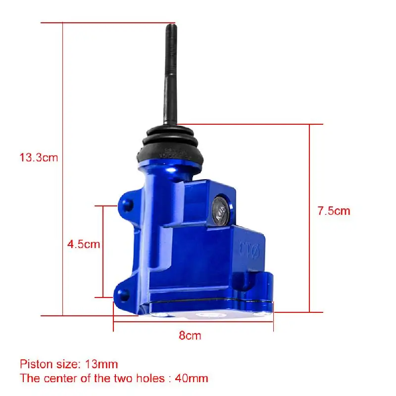 Универсальный 13 мм Мотоцикл модифицированные детали тормозной насос