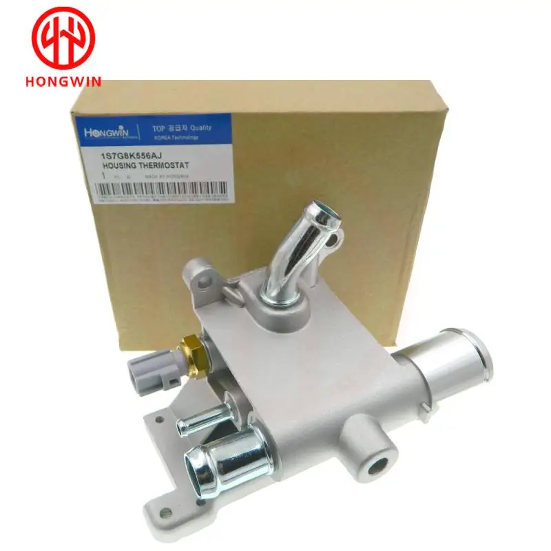 LF01-1517Z-Z14-CN,LF01-1517Z,1S7G8K556AJ,1S7G8K556AJ Water Outlet Engine Coolant Thermostat Housing With Sensor For Mazda 3 5 7