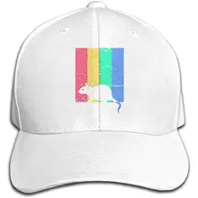 Мышь, крыса, женская, мужская, унисекс, милая бейсбольная кепка, регулируемая, модная кепка, защита от солнца, ветрозащитная