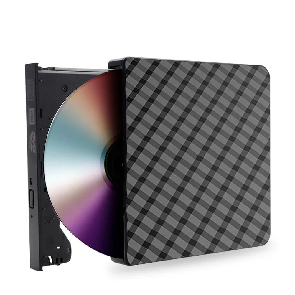 1 шт./упак. внешний DVD-Rom Внешний USB3.0 Оптический привод для ноутбука и компьютера