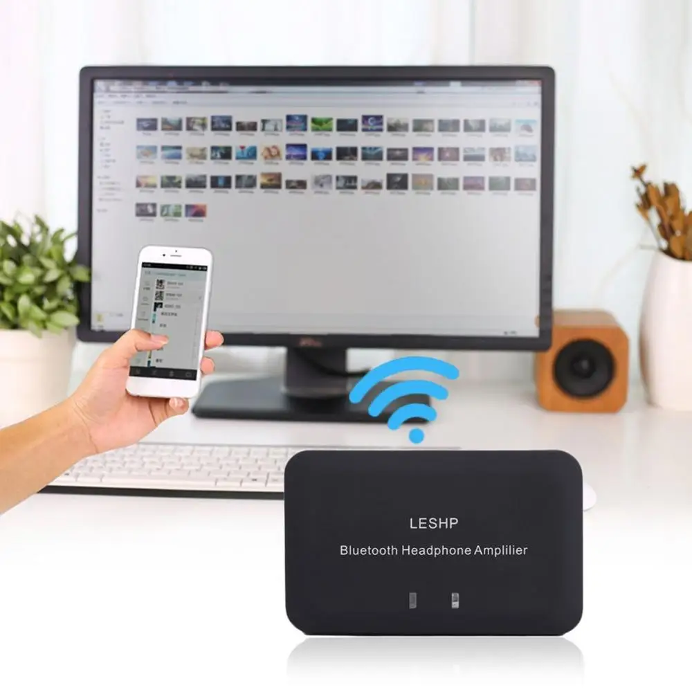 HIFI Headphone Amplifier Professional Portable Mini 3 5mm Headphone Audio Amplifier for Mobile Phones