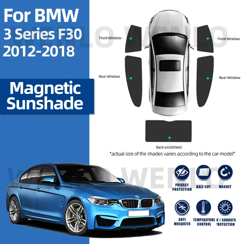Для BMW 3 серии F30 2012-2018 переднее лобовое стекло автомобильный солнцезащитный