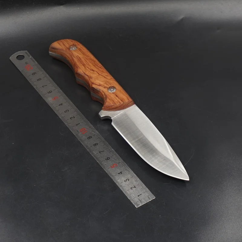 Охотничий нож с фиксированным лезвием 440C походный тактический нож для выживания на открытом воздухе боевой карман для ножей EDC инструменты для защиты