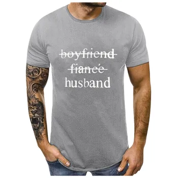 

One Piece Men T Shirt Couples Lovers Valentine's Day Clothes Summer Short Sleeve Love Letter Print T Shirts Camiseta Hombre #C12