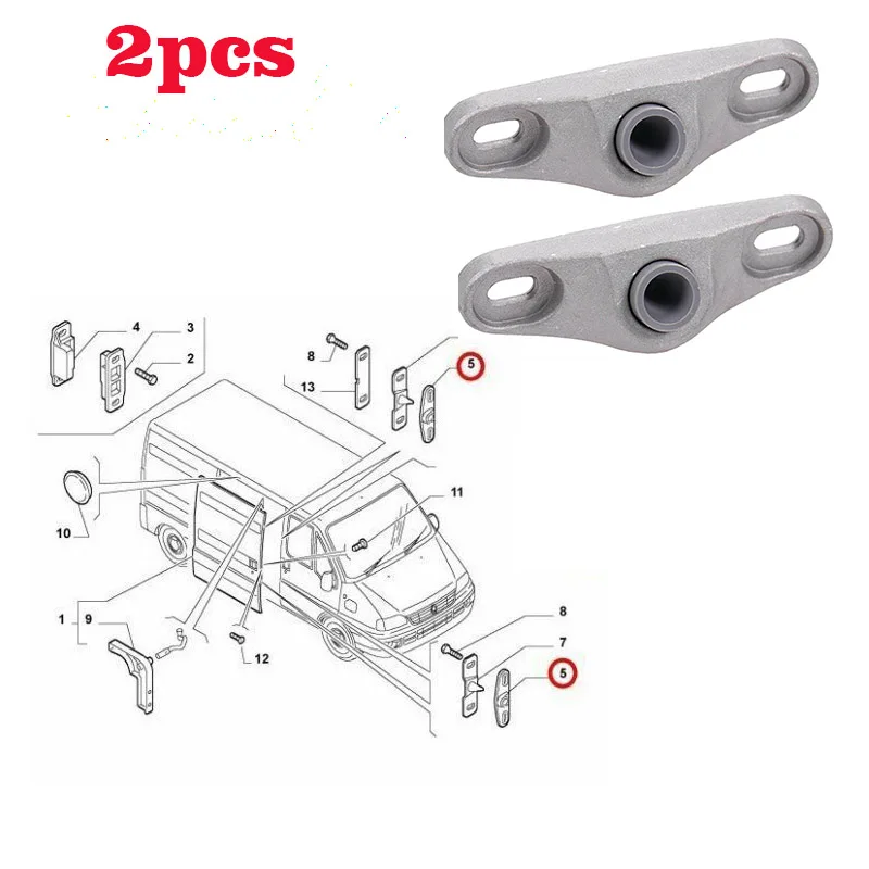 Направляющая локатора раздвижной двери 1358687080 для Fiat Ducato Peugeot Boxer Citroen Jumper 1994-2012 2
