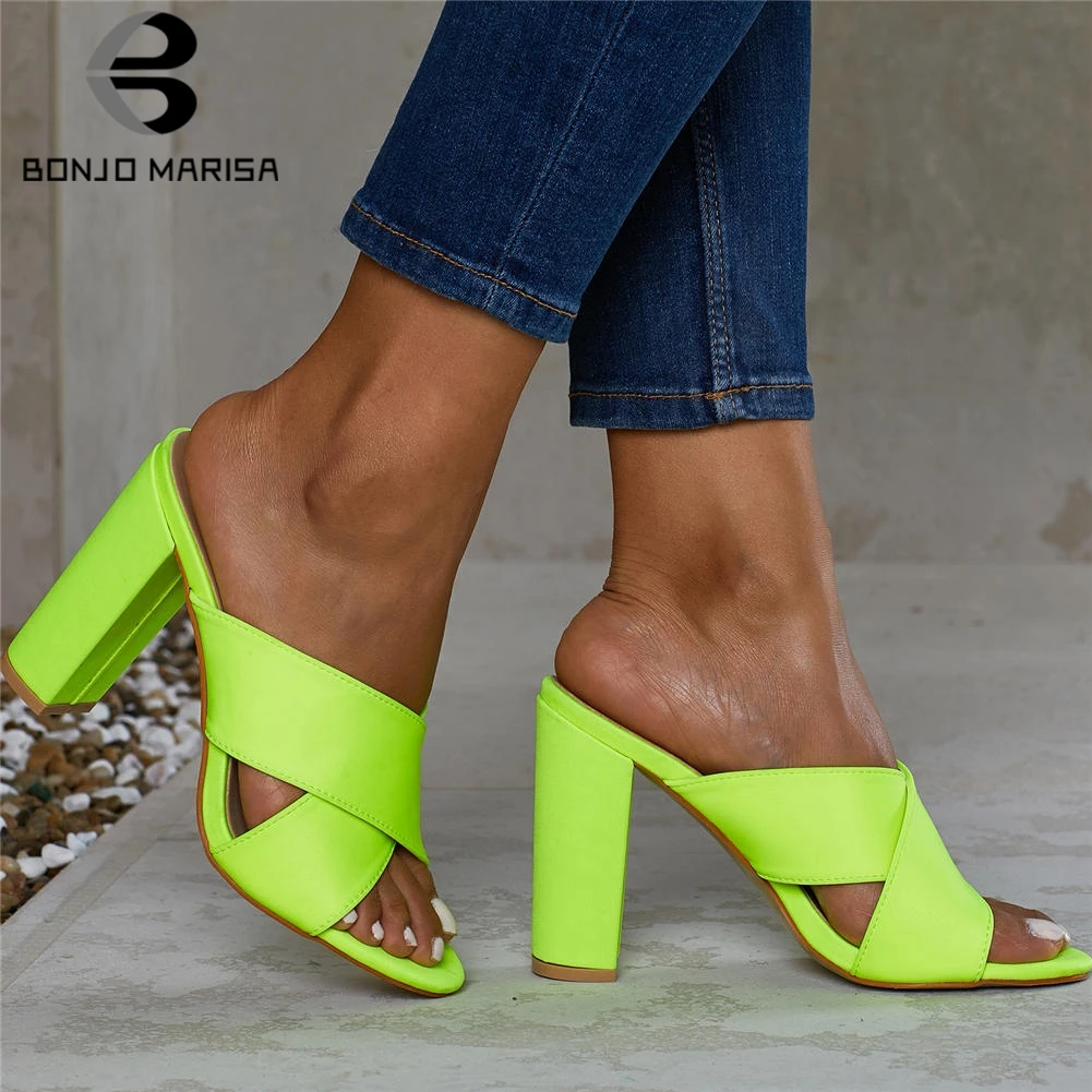 Купить Шлепки Женские На Каблуке