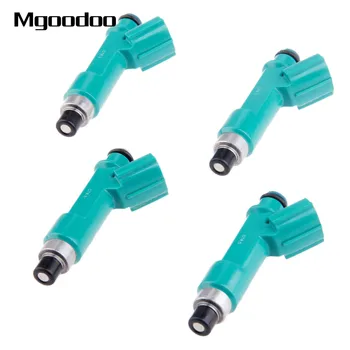 

4Pcs Fuel Injectors 23250-28080 23209-28080 For Toyota Corolla Camry RAV4 Solara Highlander Scion TC 2.4L Auto Replacement Parts