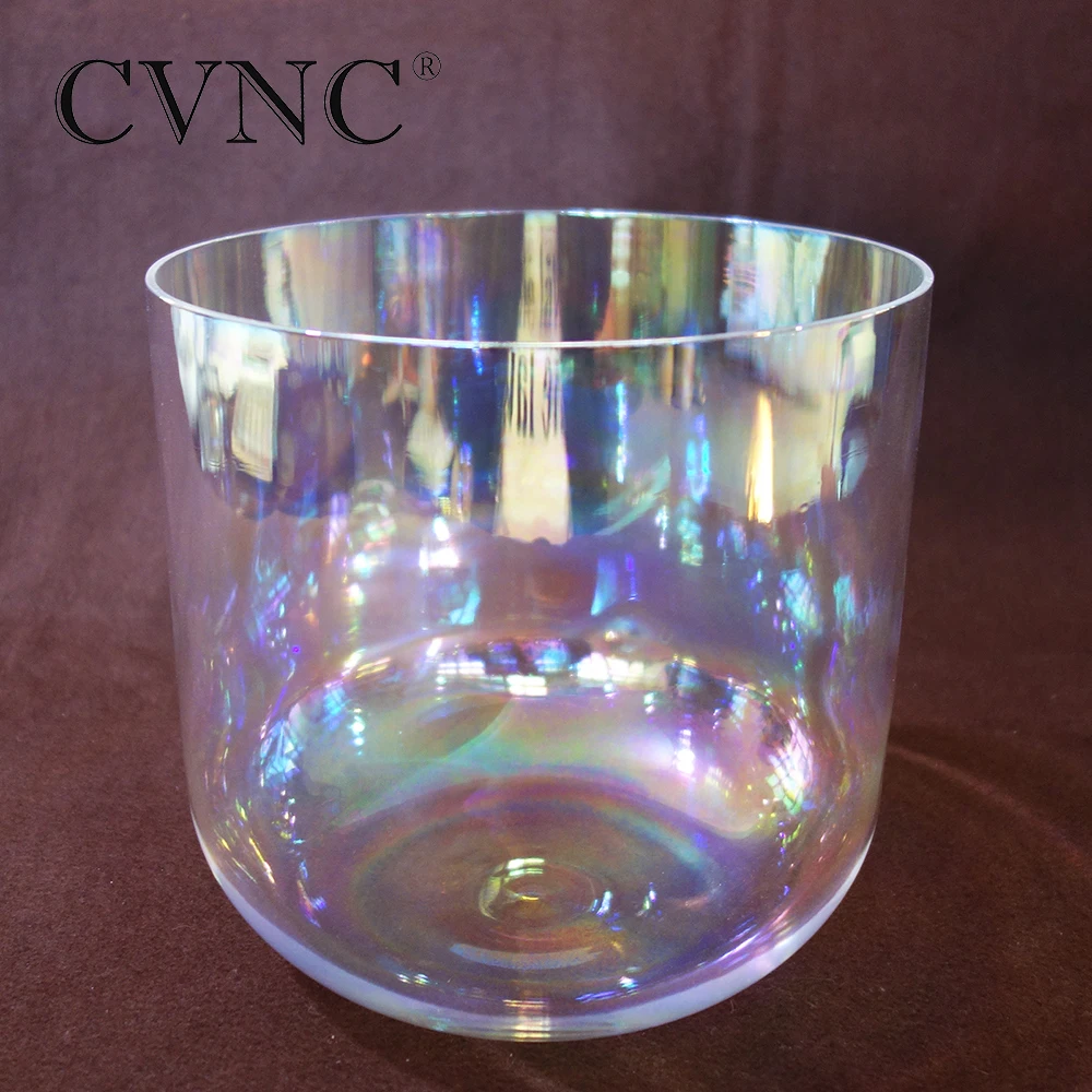 1 clear crystal singing bowl