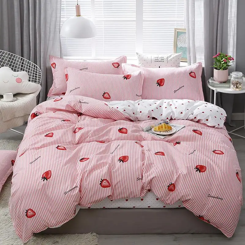 High Quality Aloe Cotton Stars Bedding Set Soft Skin-friendly Duvet Cover & Flat Bed Sheet & Pillowcase Home Textile Wholesale High Quality Aloe Cotton Stars Bedding Set Soft Skin-friendly Duvet Cover & Flat Bed Sheet & Pillowcase Home Textile Wholesale