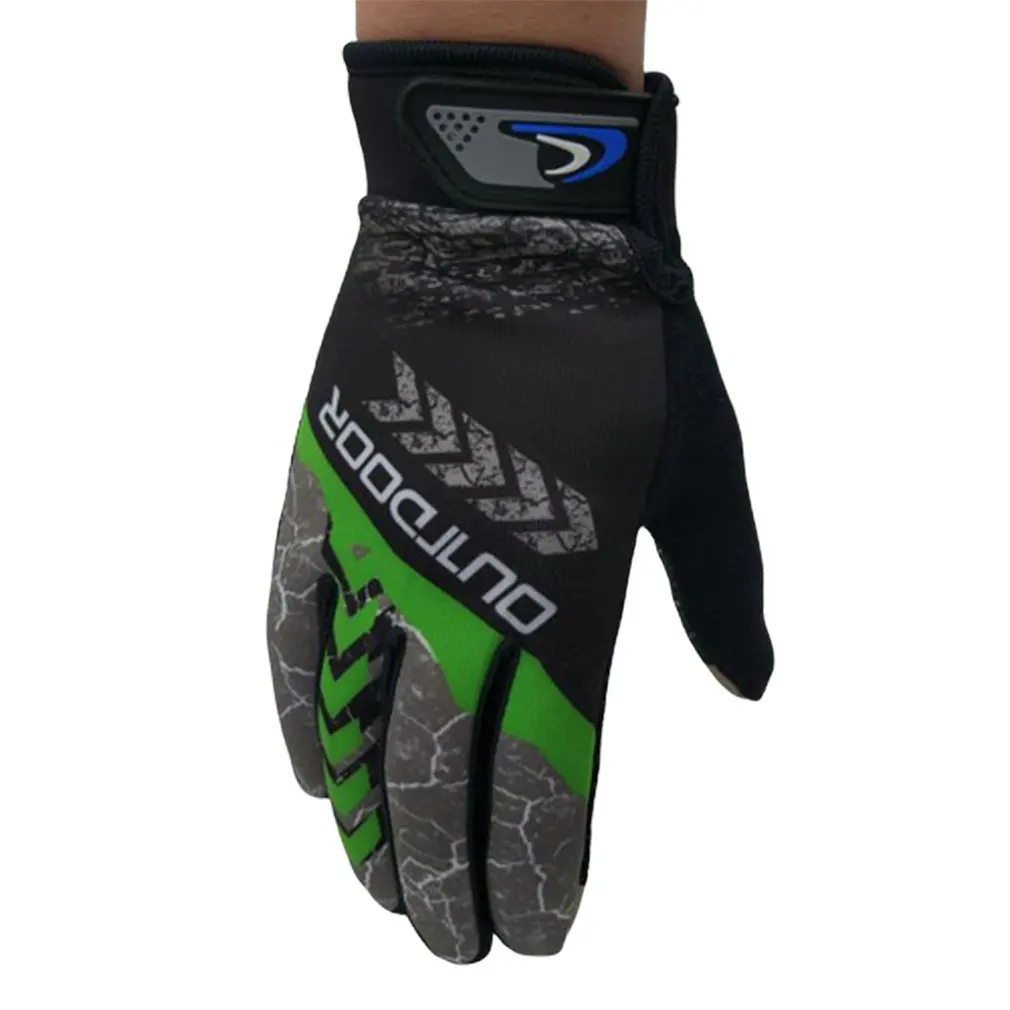 arrow Green Volledige Vinger Handschoen Racing Motorhandschoenen Fiets MTB велосипед езда unieke открытый Противоскользящий comfortabel ademend - Цвет: arrow Green