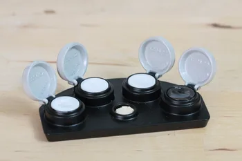 

1pc Replaceable Oil Cup Stand with 4 Agate Containers for Watchmaker Watch Repair Free Shipping