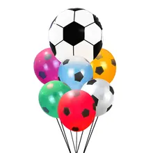 12inch Football Latex Balloon Happy Birthday Ballon Party Decoration Baby Shower Birthday Party Balloons Kids Toy Helium Balloon 12inch microphone latex balloons happy birthday balloon party decoration helium balloon wedding decoration party supplies globos