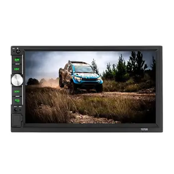 

VODOOL 7070S 2 DIN 7 inch Touch Screen Car Stereo BT 4.0 FM Head Unit MP5 Player Auto Car Accessories