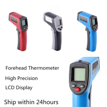 

Digital Forehead Thermometer High Precision LCD Display Thermometer Non-Contact Pyrometer Imager Hygrometer IR Thermometer