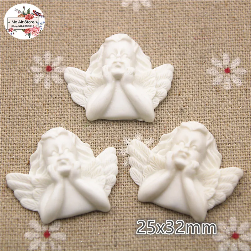 kawaii Resin Cupid Angel Cameo Miniature Flatback Cabochon 10cs Art DIY Craft ornament crafts,miniature figurines,resin ornaments,miniature ornament,resin crafts,resin crafts accessories