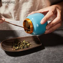 Прекрасно впитывают влагу, герметичное уплотнение керамический горшок металлическая крышка кофе в зернах конфеты печенье коллекция бак для хранения кухня стеллаж для хранения украшения