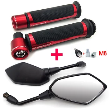 

Motorcycle Grip Moto Mirror For HONDA cg 125 torneo pcx 2019 hornet 600 cb650r cb500f nc 750x varadero 1000 xr400 cbr 600rr