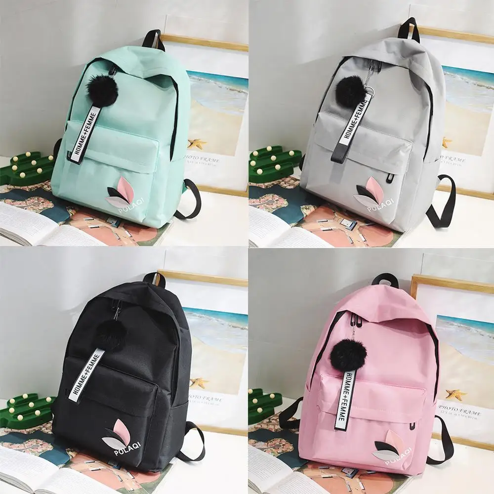 Сумки сумки в Корейском стиле модная школьная сумка нейлоновый рюкзак для