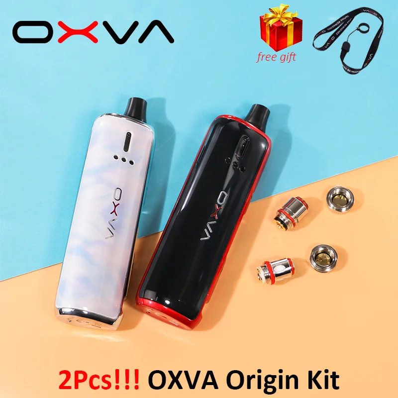 2 шт.! Оригинальный OXVA Origin 40 Вт Pod Mod Kit питание от одного аккумулятора 18650 3 мл System Vape