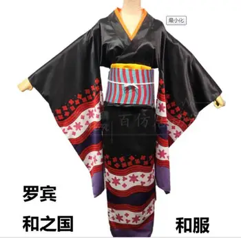 

Anime One Piece Nico Robin Cosplay Costumes Kimono Dress Comic Role Play Cosplay Outfit Halloween Chrismas Costume For Women