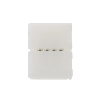 

Solderless Clip-on Coupler Connector 4 Pin 10mm For 5050 RGB LED Strip Light