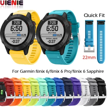 

Watchband Strap for Garmin Fenix 6 /5/5 Plus/Forerunner 935 945/Instinct Sport Silicone Band 22mm Quick Fit Wrist Bracelet Strap