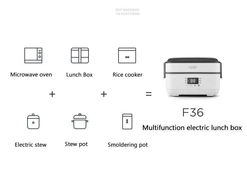 Электро ланч бокс рисоварка автоматическое Отопление синхронизации изоляции мини офисный Рабочий двухслойный приготовления пищи