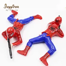 Joyifor 35 см Капитан Америка Человек-паук щит пистолет Электрический ползающий вокальные шнуры освещение фигурка для детей Детские игрушки