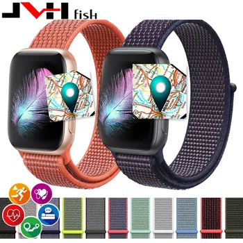 

Jvhfish IWO12 Smart Watch Bluetooth 1: 1 Series 5 ECG Smart Toast Smartwatch Bracelet Android for IOS Upgrade IWO 11 10 9 8 1.54