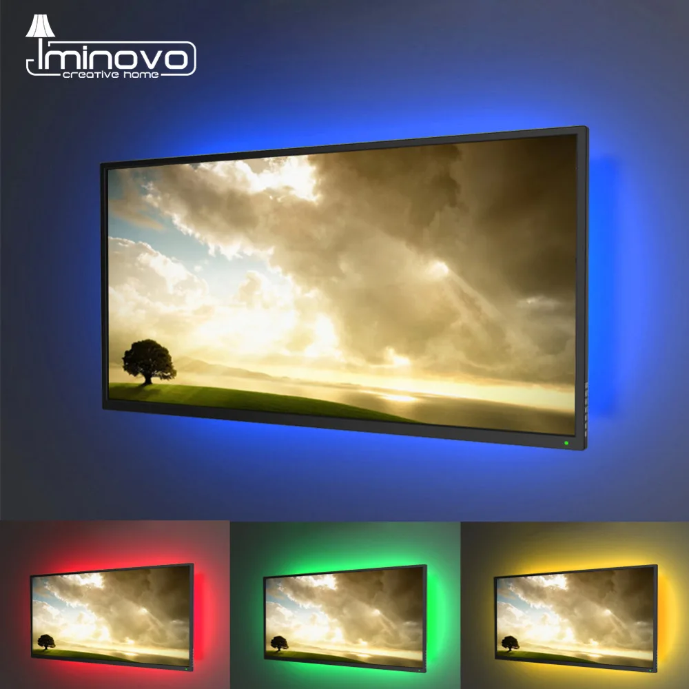 Light-Lamp Tv-Background-Lighting Screen Desk-Decor Usb-Led-Strip Smd 2835 Flexible Mini