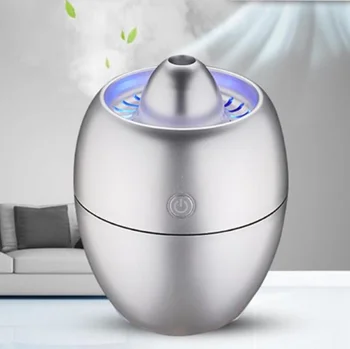 

USB Ultrasonic Humidifier Engine Shape Mini 260ml LED Blue Light Aroma Diffuser Air Purifier Mist Maker for Office Home Car