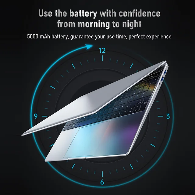 i7 Gaming Laptop 12GB 16GB RAM Laptops 15.6 Inch Intel Core i3 i5 laptop 512G 1T SSD Fingerprint Unlock Protable Computer 6