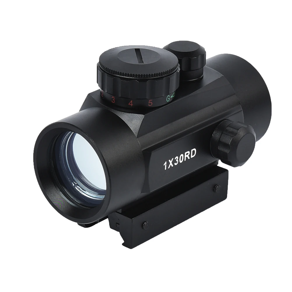 verde dot sight óptica caça escopo 11mm